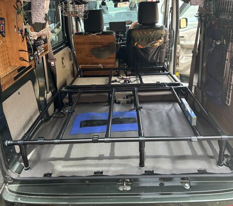 イレクター架台状況